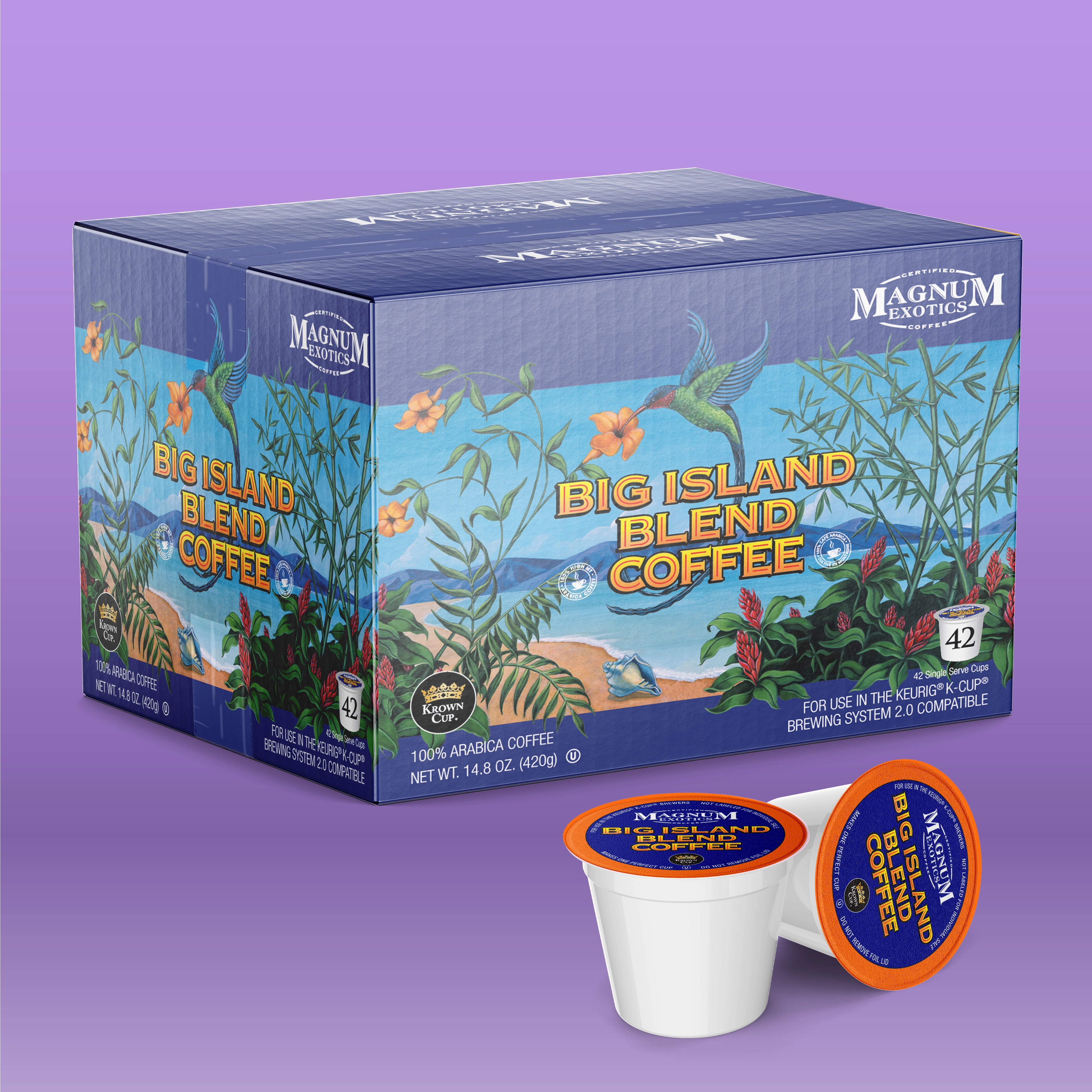 Big Island Krown Cups- 42ct. – magnumcoffee