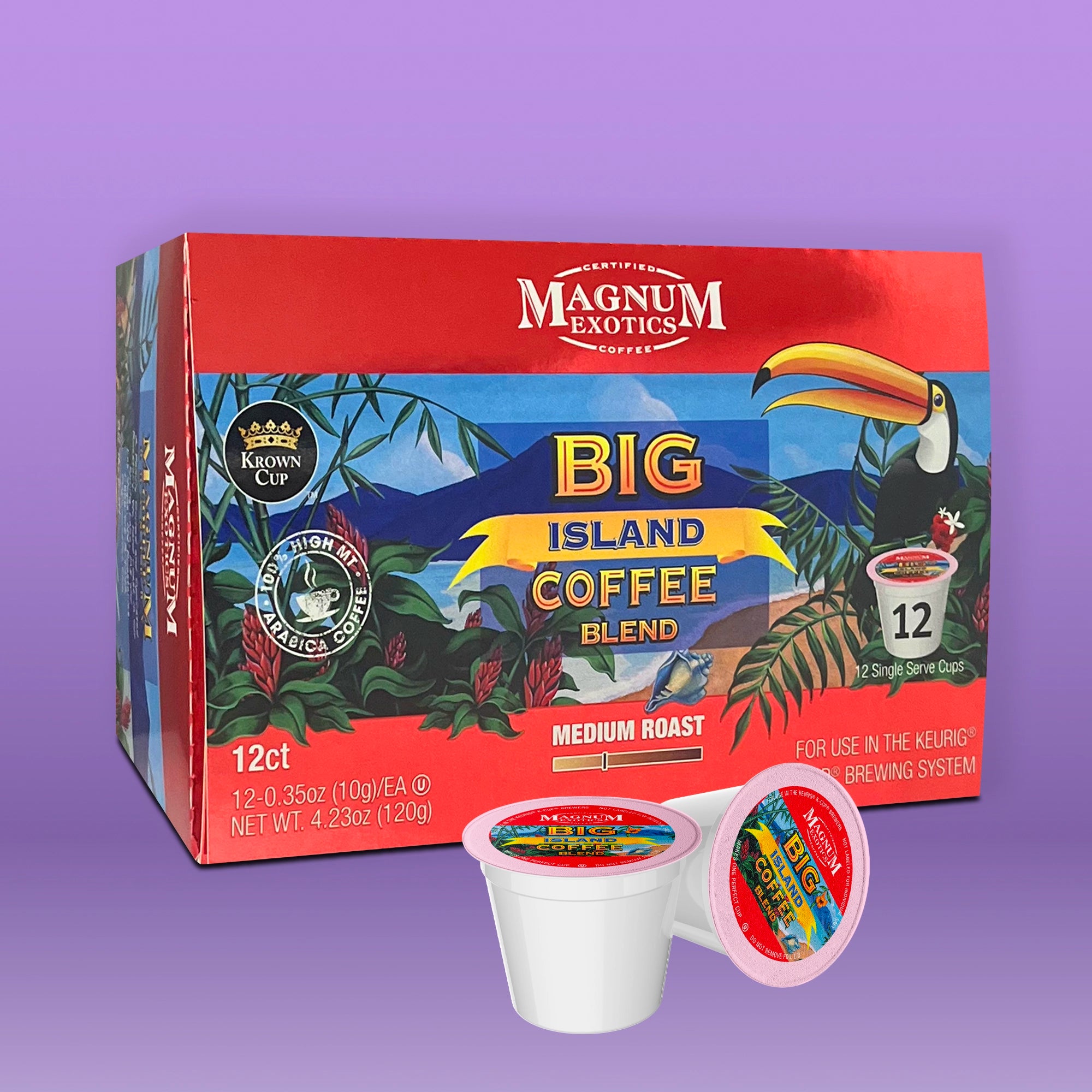 Big Island Blend Single Serve Cups – magnumcoffee