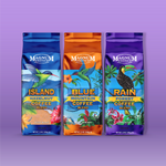 Blue Mountain Blend, Island Hazelnut Blend, Rainforest Blend Bundle - Ground